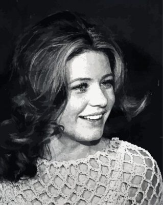 Young Patty Duke Paint By Numbers