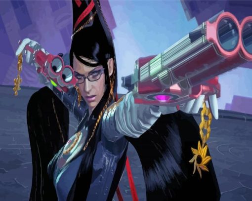 Aesthetic Bayonetta Paint By Numbers