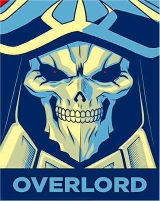 Ainz Ooal Gown Overlord Poster Paint By Numbers