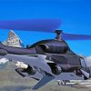 Airwolf Aircraft Paint By Numbers