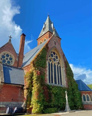 Aldershot Town Buildings In England Paint By Numbers