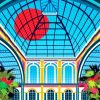 Alexandra Palace London Travel Poster Paint By Numbers