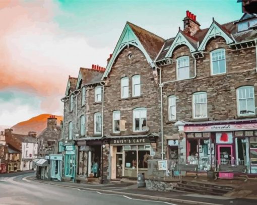 Ambleside Streets Paint By Numbers