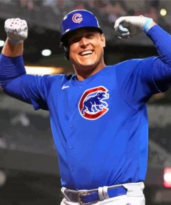 Anthony Rizzo Baseball First Baseman Paint By Numbers