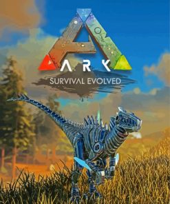 Ark Survival Evolved Paint By Numbers