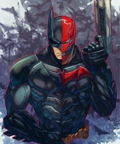 Batman Red Hood Paint By Numbers