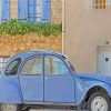 Blue Citroen 2cv Car Paint By Numbers