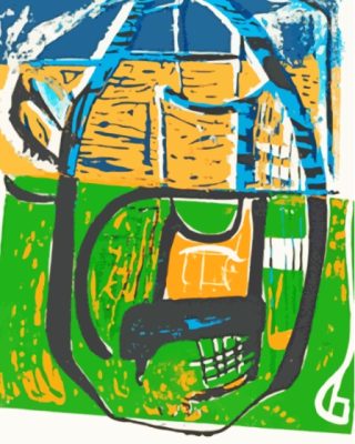 Cane Chair By Peter Lanyon Paint By Numbers