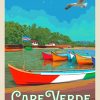 Cape Verde Poster Art Paint By Numbers