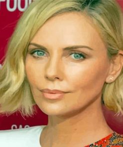 Charlize Theron Paint By Numbers