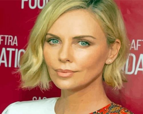 Charlize Theron Paint By Numbers