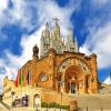 Church In Mount Tibidabo Paint By Numbers