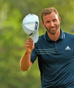 Dustin Johnson Paint By Numbers