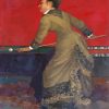 Elegant At Billiards By Alfred Stevens Paint By Numbers