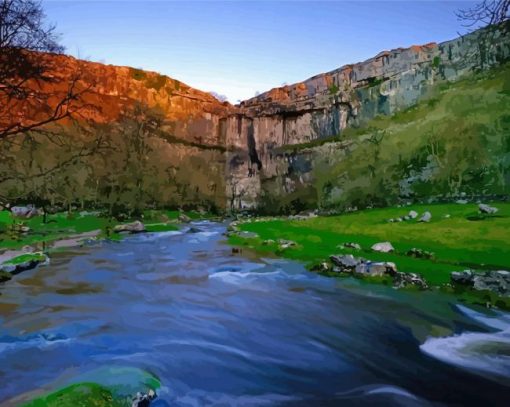 England Malham Cove Paint By Numbers