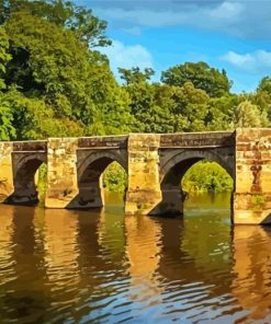 Essex Bridge Shugborough England Paint By Numbers