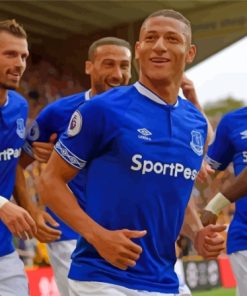 Everton Football Players Paint By Numbers