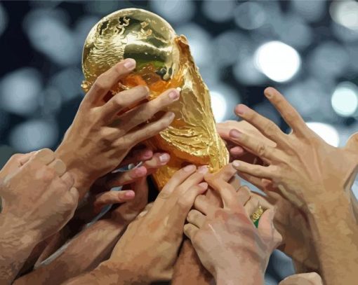 Fifa World Cup Paint By Numbers