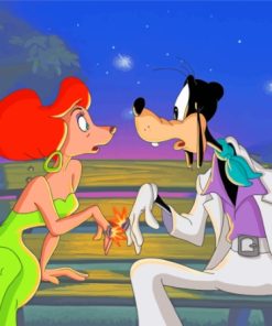 Goofy Movie Paint By Numbers