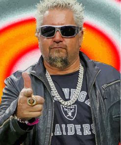 Guy Fieri Paint By Numbers