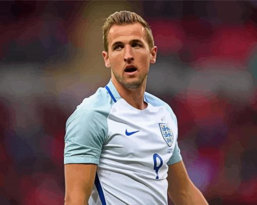 Harry Kane Paint By Numbers