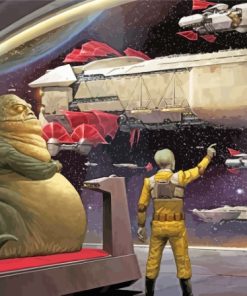 Hutt Star Wars Character Paint By Numbers