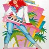 Jem Animated TV Serie Paint By Numbers