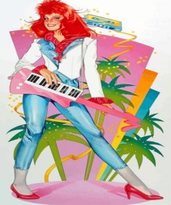 Jem Animated TV Serie Paint By Numbers