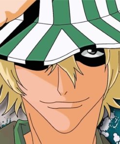 Kisuke Urahara Bleach Character Paint By Numbers