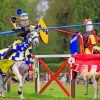 Knights Jousting Paint By Numbers