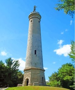 Myles Standish Monument Duxbury Ma Paint By Numbers