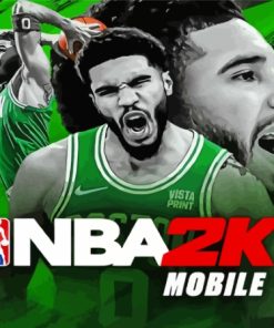 NBA 2k Game Poster Paint By Numbers