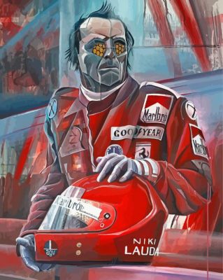 Niki Lauda Paint By Numbers