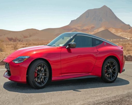 Nissan Z Sport Cars Paint By Numbers