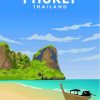 Phuket Poster Paint By Numbers