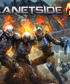 PlanetSide 2 Poster Paint By Numbers