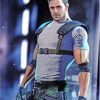 Resident Evil Chris Redfield Paint By Numbers