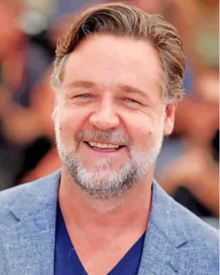 Russell Crowe Paint By Numbers