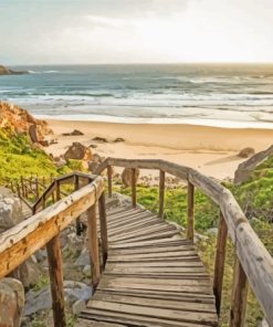 South Africa Plettenberg Bay Town Paint By Numbers