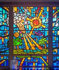 Stained Window Glass Paint By Numbers