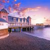 Sunset At Penarth Pier Paint By Numbers