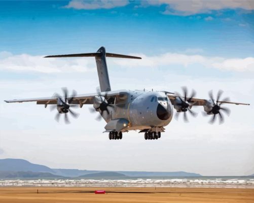 The A400M Atlas Aircraft Paint By Numbers