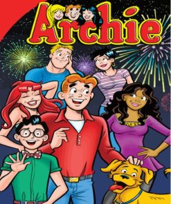 The Archie Comics Paint By Numbers