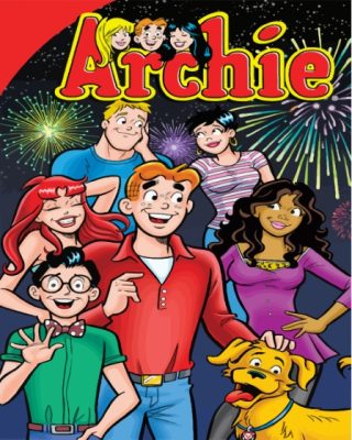 The Archie Comics Paint By Numbers