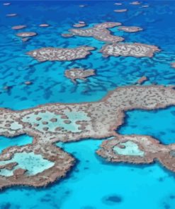 The Great Barrier Reef Australia Paint By Numbers