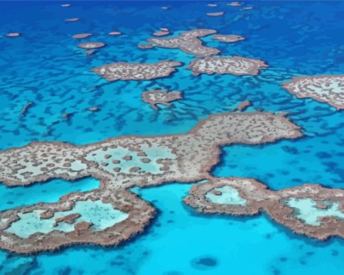 The Great Barrier Reef Australia Paint By Numbers