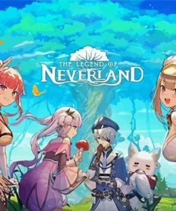 The Legend Of Neverland Poster Paint By Numbers