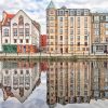 The Shore Leith Water Reflection Paint By Numbers