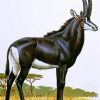 The Sable Antelope Paint By Numbers