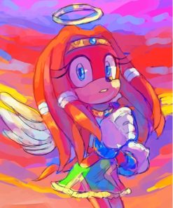 Tikal Sonic Art Paint By Numbers